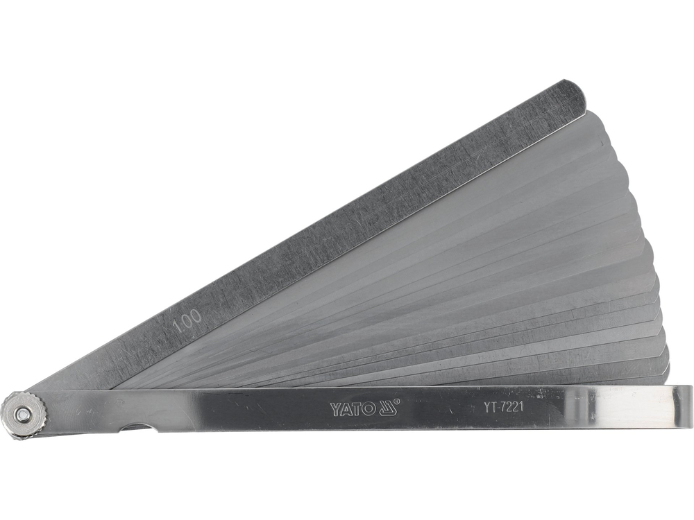 Измерительные щупы 200 мм YATO, 17 шт.