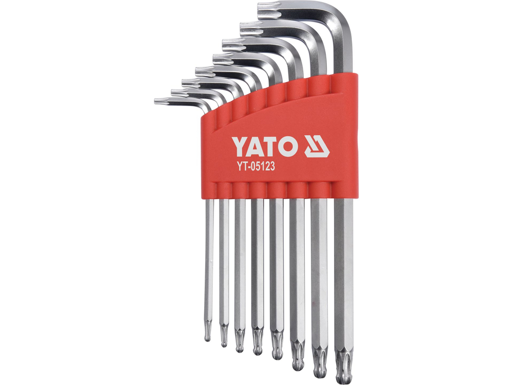 Набор угловых ключей TORX, 8 предметов YATO
