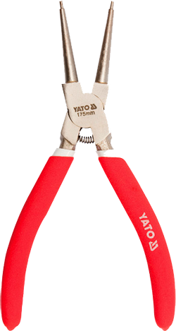 Съёмник стопорных колец внутренний прямой YATO