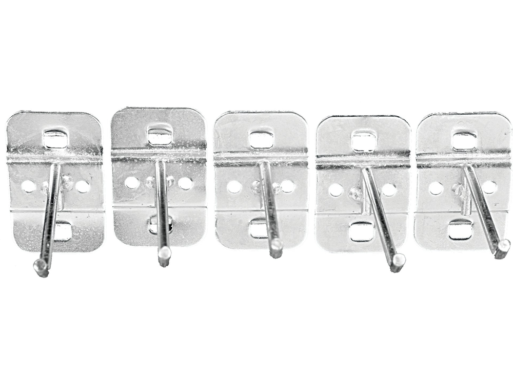 Набор крючков для перфорированной панели YATO, 5 шт.