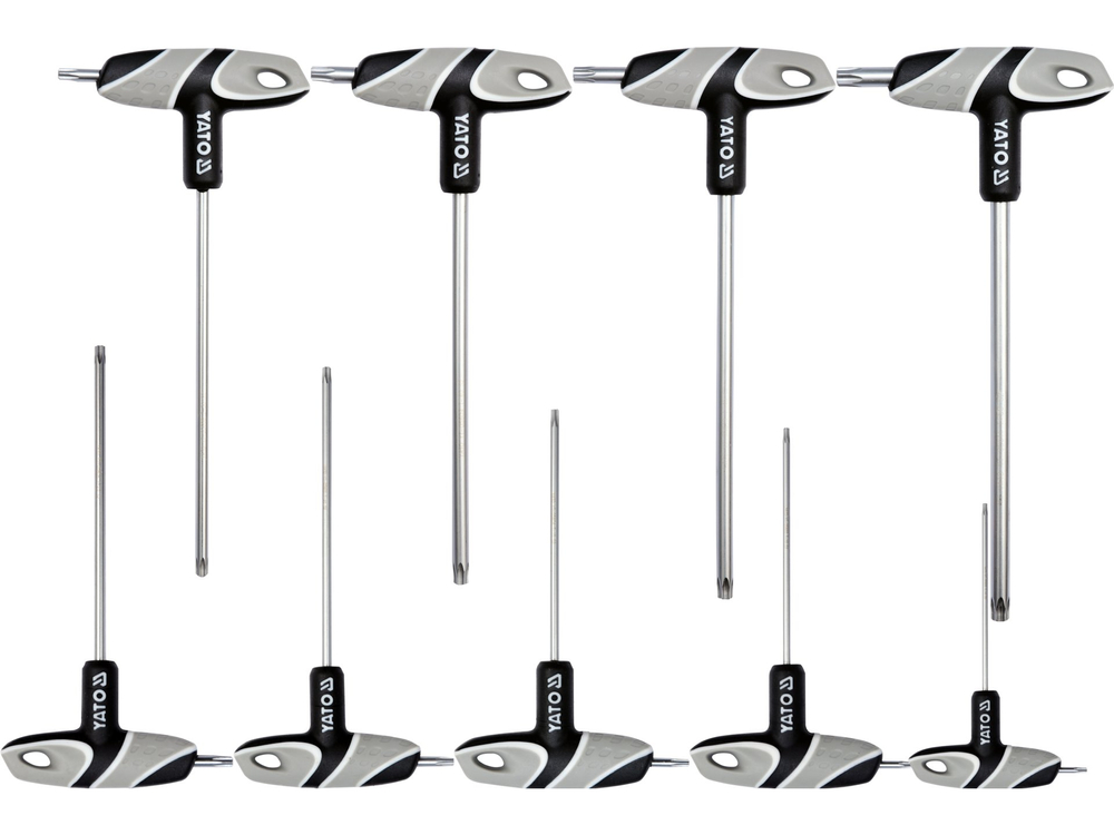 Набор Т-образных ключей Torx, 9 предметов YATO