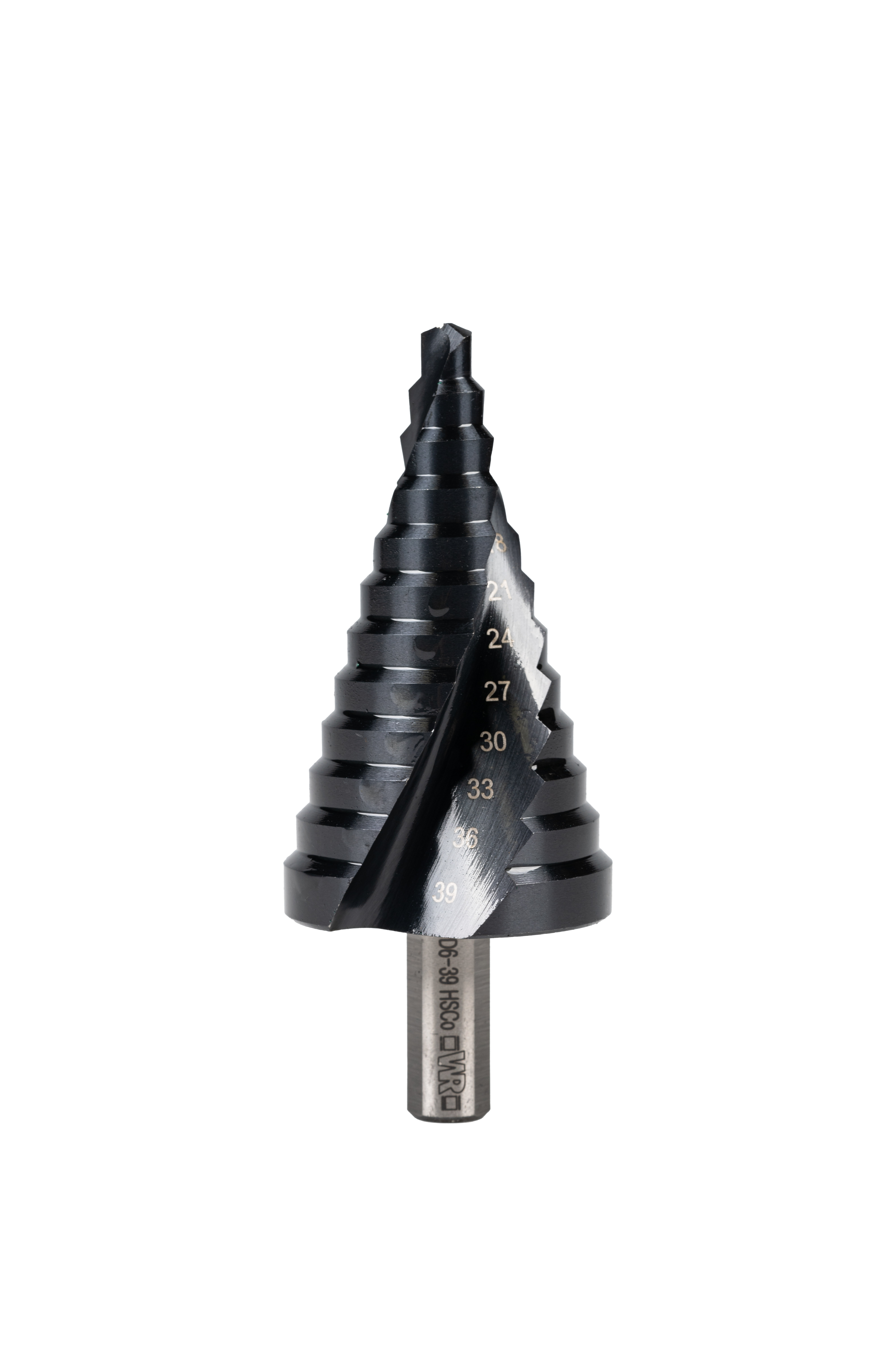 Спиральное ступенчатое сверло WR