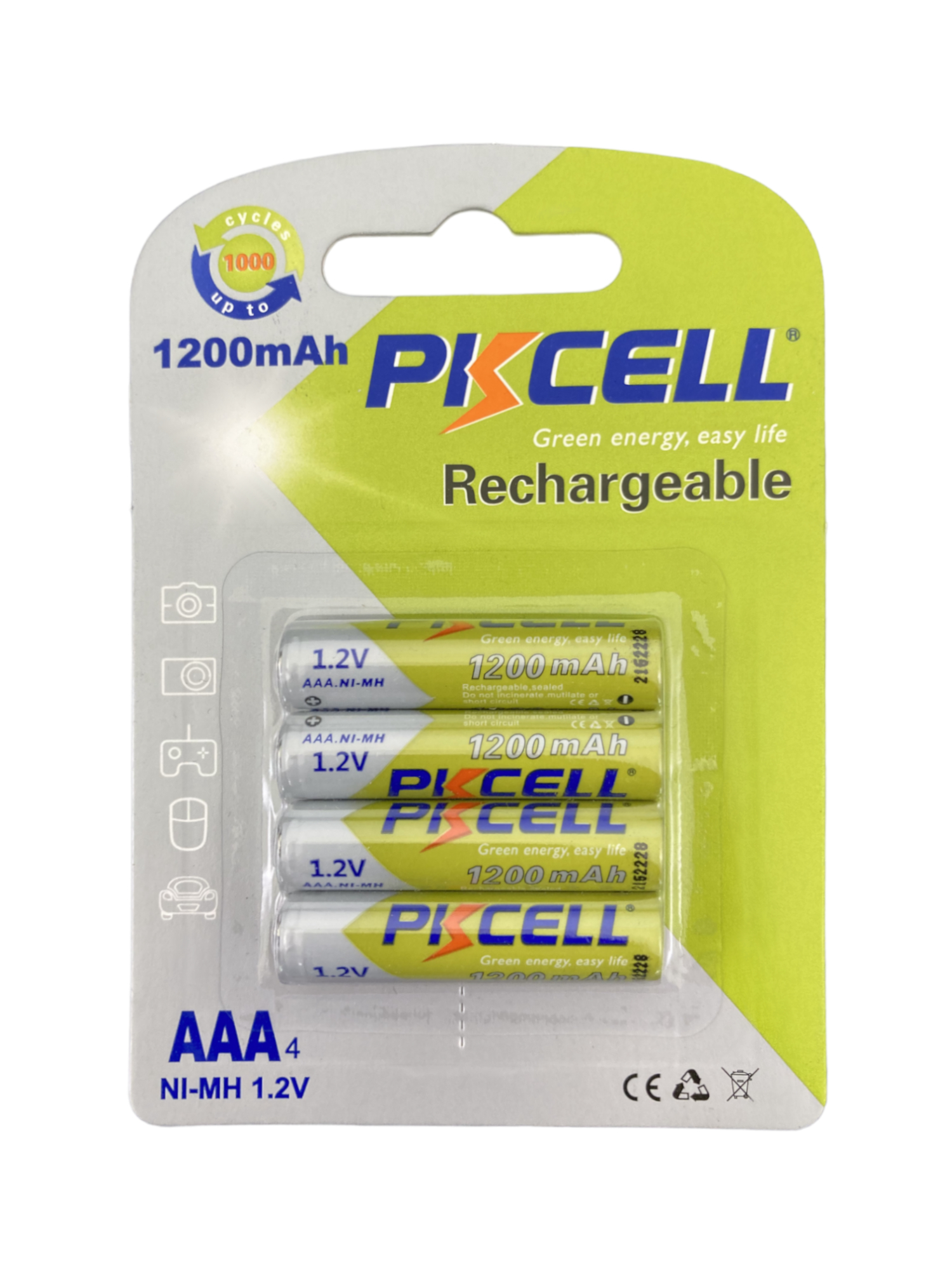 Аккумуляторная батарейка ААА NiMH