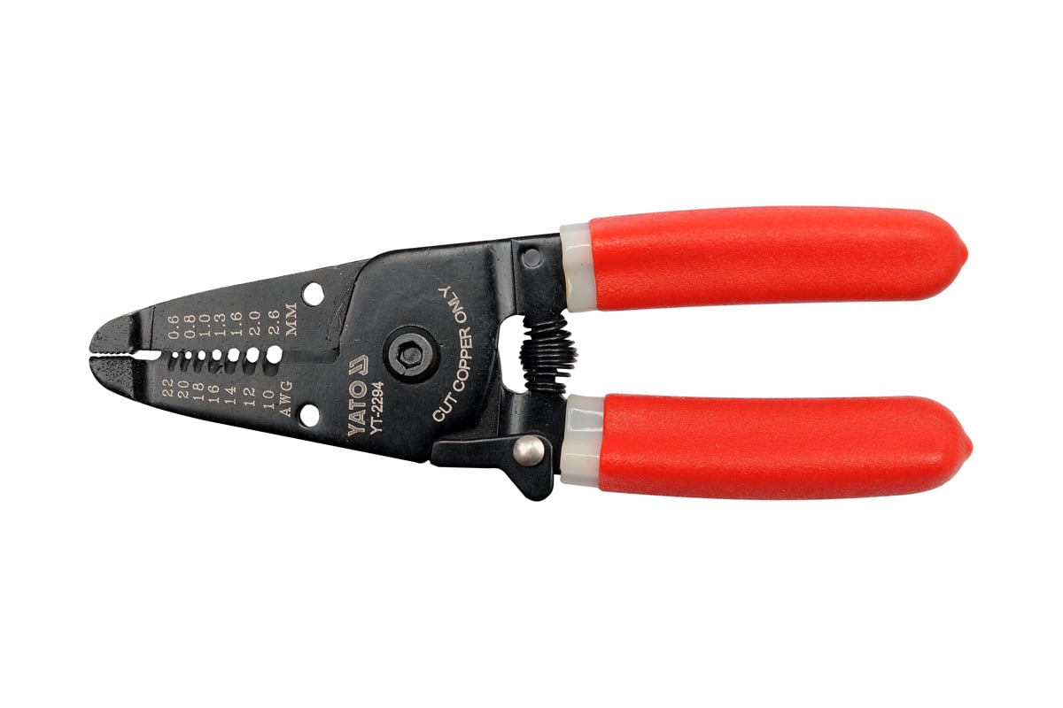 Клещи для снятия изоляции, 165 мм YATO