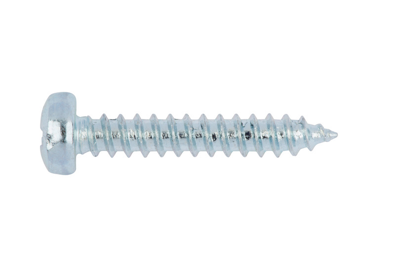 Самонарезающий винт с полупотайной головкой, форма C с крестовым шлицем H