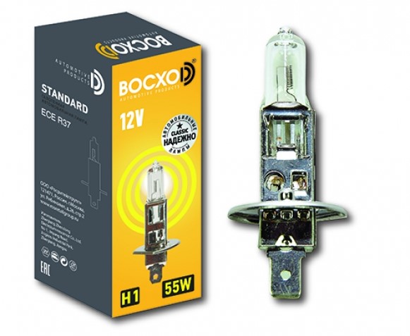 Лампа головного освещения Н1