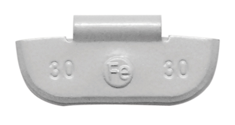 Балансировочный грузик для стальных автомобильных дисков