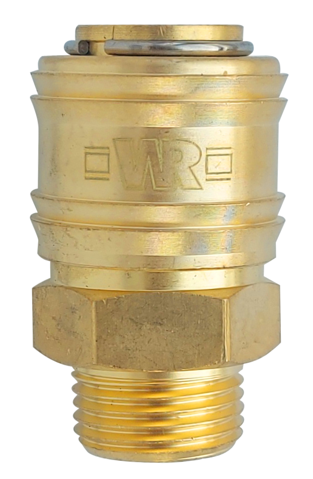 Латунный быстросъемный соединитель с наружной резьбой