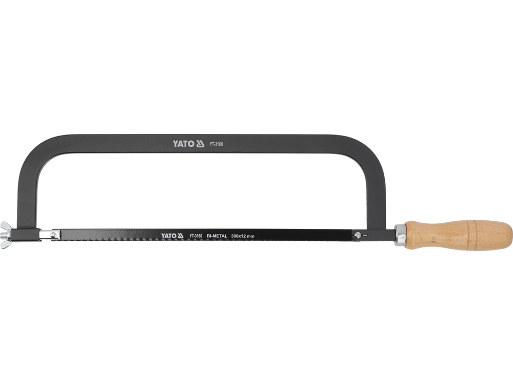 Ножовка по металлу с деревянной ручкой YATO