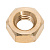ШЕСТИГРАННАЯ ГАЙКА DIN 934, ЛАТУНЬ, ГЛАДКАЯ