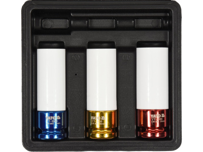 НАБОР ГОЛОВОК 1/2 Д/ЛС ДИСКОВ 3ШТ YT-1056   бывший арт. 5997740732