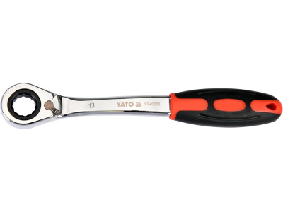 КЛЮЧ НАКИДНОЙ С ТРЕЩОТКОЙ 13ММ YT-02375