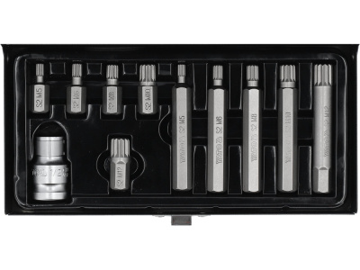 НАБОР БИТ SP С ПЕРЕХОДНИКОМ 11ПР YT-0415