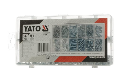 НАБОР ВИНТЫ/ГАЙКИ/БОЛТЫ/ШАЙБЫ 374ПР YT-06771