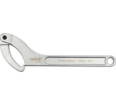 КЛЮЧ СЕГМЕНТНЫЙ ШАРНИРНЫЙ 120 180ММ YT-01674