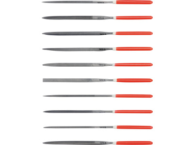 НАБОР НАДФИЛЕЙ 180Х85ММ 10ПР YT-6165