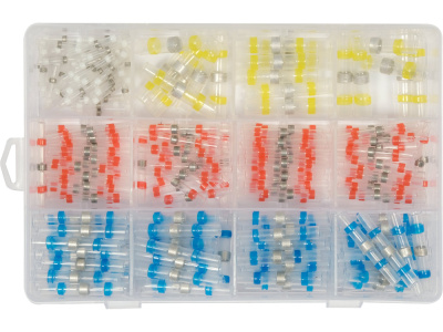 ТЕРМОУСАДОЧНЫЕ ТРУБКИ С ПРИПОЕМ 0.25 6ММ 220ШТ YT-81460