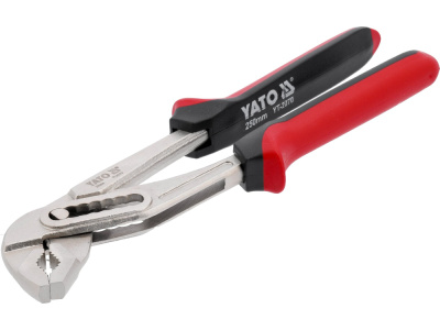 КЛЕЩИ ПЕРЕСТАВНЫЕ НИКЕЛИР 250ММ YT-2070