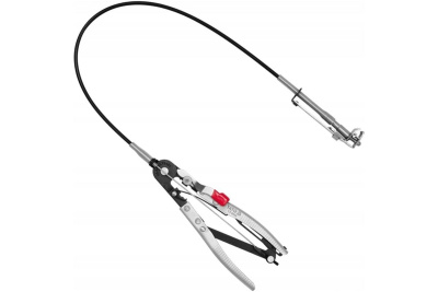 ЩИПЦЫ ДЛЯ ЗАЖИМНЫХ ХОМУТОВ С ТРОСИКОМ YT-0653