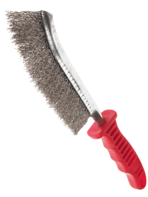 ЩЕТКА РУЧНАЯ С МЕТАЛЛИЧЕСКИМ ВОРСОМ   бывший арт. 071555 26