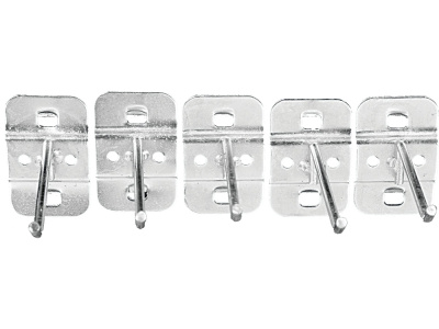 НАБОР КРЮКОВ ДЛЯ ПАНЕЛИ ПЕРФОРИРОВАННОЙ 5ШТ YT-08937   бывший арт. 5997751902