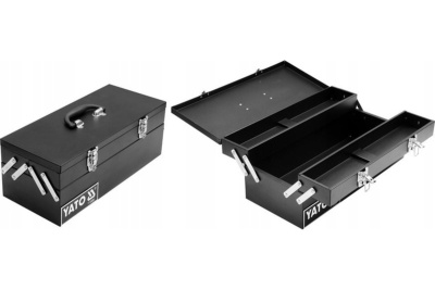 ЯЩИК ДЛЯ ИНСТРУМЕНТА 460Х200Х180ММ YT-0884