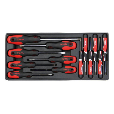 ЛОЖЕМЕНТ 1/3 НАБОР ОТВЕРТОК 13ПР YT-55448