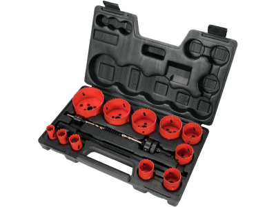 НАБОР КОРОНОК BIMET 19 76MM 15ПР YT-3381