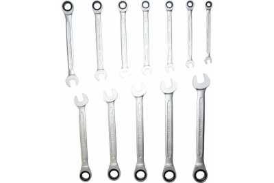 НАБОР КЛЮЧЕЙ РОЖ/НАК ТРЕЩ 8 19ММ 12ПР YT-16737   бывший арт. 5997786430