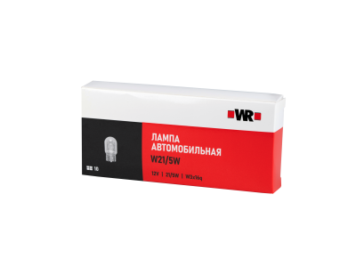 АВТОЛАМПА WR W21/5W W3X16Q 12V 21/5W