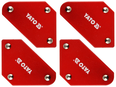 НАБОР МАГНИТНЫХ УГОЛЬНИКОВ ДЛЯ СВАРКИ 4ПР YT-08677