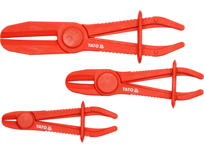 НАБОР ПЛАСТ ЗАЖИМОВ Д/ШЛАНГОВ 3ШТ YT-0840   бывший арт. 5997740692