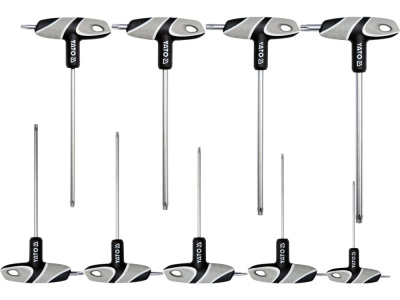 НАБОР КЛЮЧЕЙ Т РУК TORX T10 T50 YT-05615   бывший арт. 5997740667