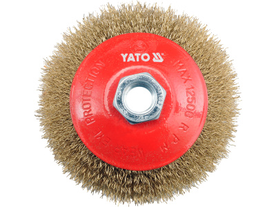 ЩЕТКА ДИСКОВАЯ М14 100ММ YT-4761