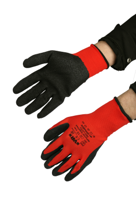 ПЕРЧАТКИ ЛАТЕКС КРАСН./ЧЁРН. Р.10   бывший арт. 0899408210