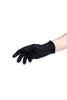 ПЕРЧАТКИ НИТРИЛОВЫЕ ЧЕРНЫЕ 8,7Г Р.11/XXL