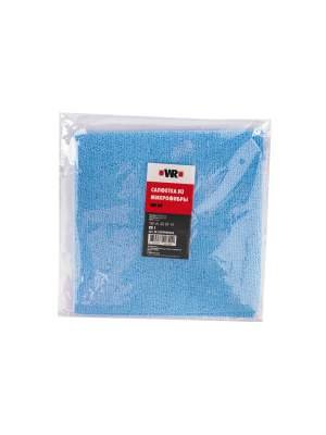 САЛФЕТКА МИКРОФИБРА СИНЯЯ 40Х40СМ 200гр/м2