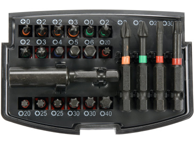 НАБОР БИТ 1/4 С/ДЕРЖАТЕЛЕМ 23ПР YT-04621   бывший арт. 5997751494