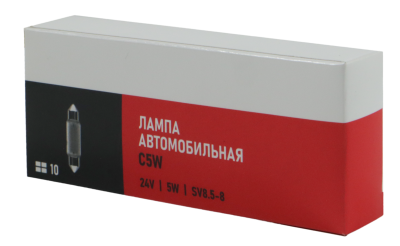 АВТОЛАМПА WR C5W SV8,5 8 24V 5W