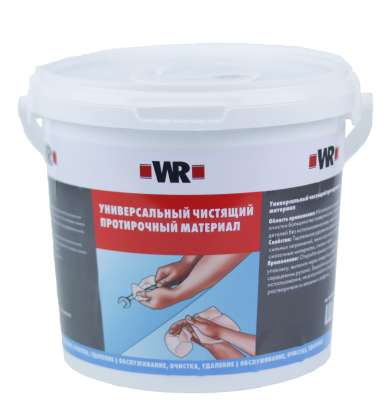 УНИВЕРСАЛЬНЫЕ ВЛАЖНЫЕ САЛФЕТКИ В ВЕДРЕ WR