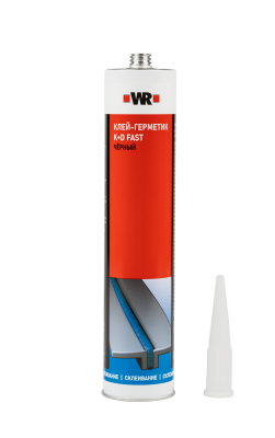 КЛЕЙ ГЕРМЕТИК FAST ЧЁРНЫЙ WR, 300МЛ   бывший арт. 0890100730