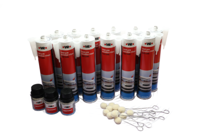 НАБОР ДЛЯ ВКЛЕЙКИ СТЕКОЛ WR FAST "12В1"