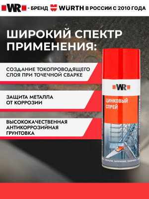 СПРЕЙ ЦИНКОВЫЙ PERFECT СВЕТЛЫЙ 400МЛ   бывший арт. 0893114114