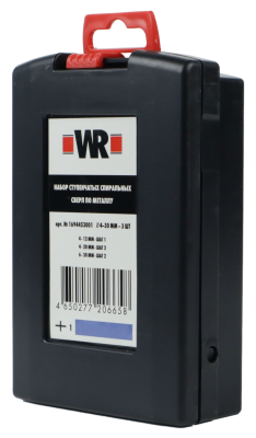 НАБОР СВЕРЛ СТУПЕНЧАТЫХ СПИРАЛЬНЫХ HSS D4 30мм   Бывший арт. 0694453001