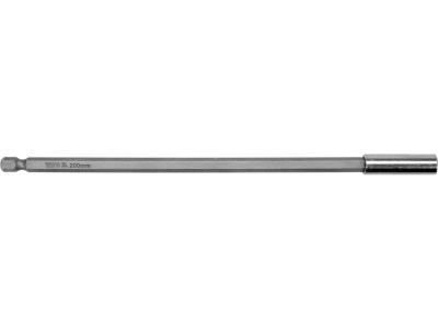 ДЕРЖАТЕЛЬ МАГНИТНЫЙ ДЛЯ БИТ 1/4" L200ММ YT-04682