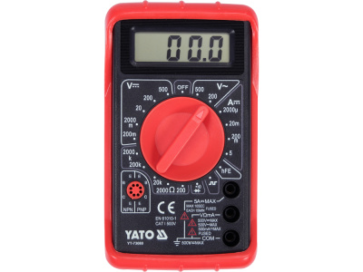МУЛЬТИМЕТР 0 500В 5А YT-73080   бывший арт. 5997751941