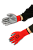 Профессиональные защитные перчатки Red Nitrile WR