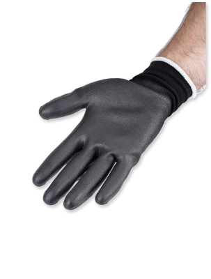ПЕРЧАТКИ EN388 PUR BLACK Р.6