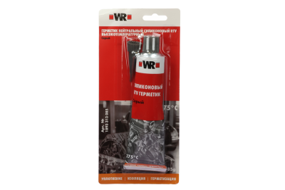 RTV ТЕРМОСТОЙ СИЛИКОН СЕРЫЙ 85GR WR