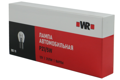 АВТОЛАМПА WR P21/5W BAY15D 12V 21/5W